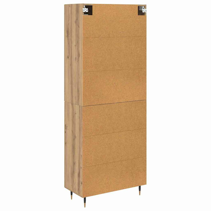 Bufet 2 pcs Stejar Artizanal Lemn compozit - WALTI WALTI