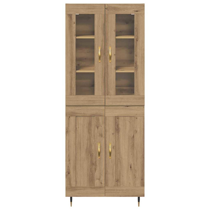 Bufet 2 pcs Stejar Artizanal Lemn compozit - WALTI WALTI
