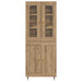 Bufet 2 pcs Stejar Artizanal Lemn compozit - WALTI WALTI