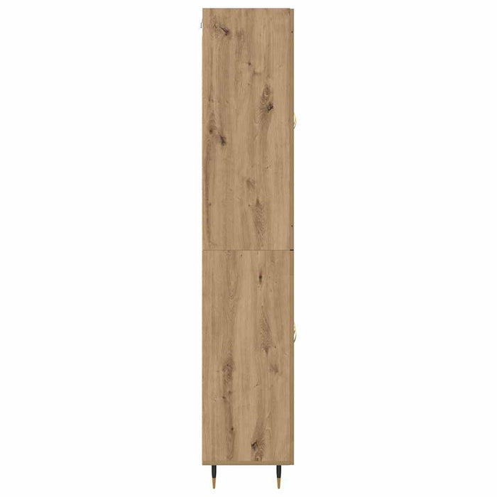 Bufet 2 pcs Stejar Artizanal Lemn compozit - WALTI WALTI