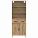 Bufet Stejar Artizanal 69,5 x 34 x 180 cm Lemn compozit - WALTI WALTI