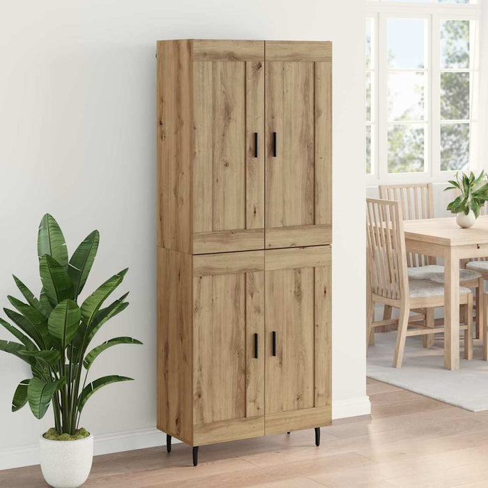 Bufet 2 pcs Stejar Artizanal Lemn compozit - WALTI WALTI