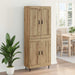 Bufet 2 pcs Stejar Artizanal Lemn compozit - WALTI WALTI