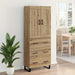 Bufet Stejar Artizanal 69,5 x 34 x 180 cm Lemn compozit - WALTI WALTI
