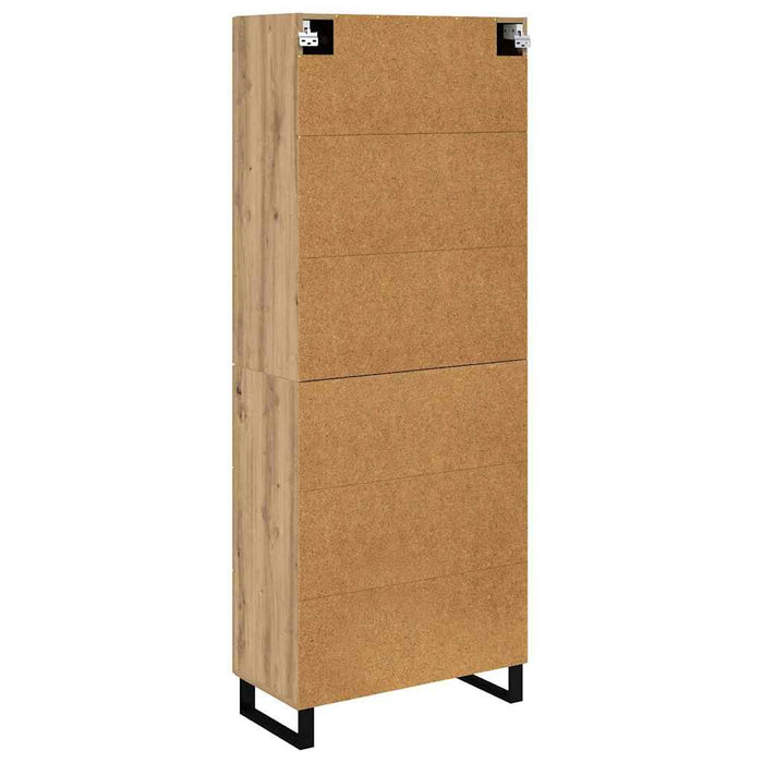 Bufet Stejar Artizanal 69,5 x 34 x 180 cm Lemn compozit - WALTI WALTI