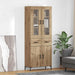 Bufet cu sertar 2 pcs Stejar Artizanal Lemn compozit - WALTI WALTI
