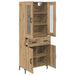 Bufet cu sertar 2 pcs Stejar Artizanal Lemn compozit - WALTI WALTI