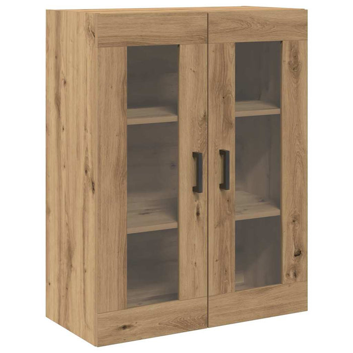 Bufet cu sertar 2 pcs Stejar Artizanal Lemn compozit - WALTI WALTI