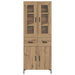 Bufet cu sertar 2 pcs Stejar Artizanal Lemn compozit - WALTI WALTI