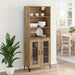 Bufet Stejar Artizanal 69,5 x 34 x 180 cm Lemn compozit - WALTI WALTI