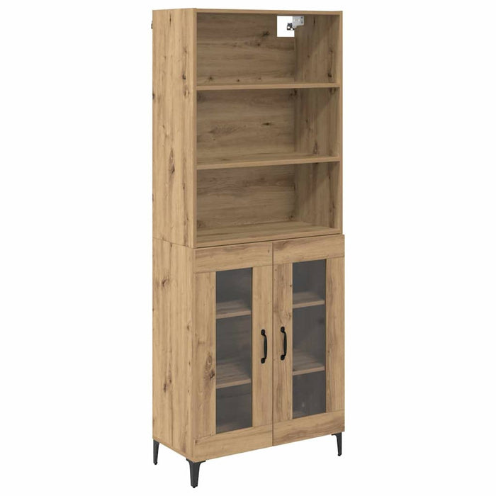 Bufet Stejar Artizanal 69,5 x 34 x 180 cm Lemn compozit - WALTI WALTI