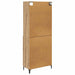 Bufet Stejar Artizanal 69,5 x 34 x 180 cm Lemn compozit - WALTI WALTI
