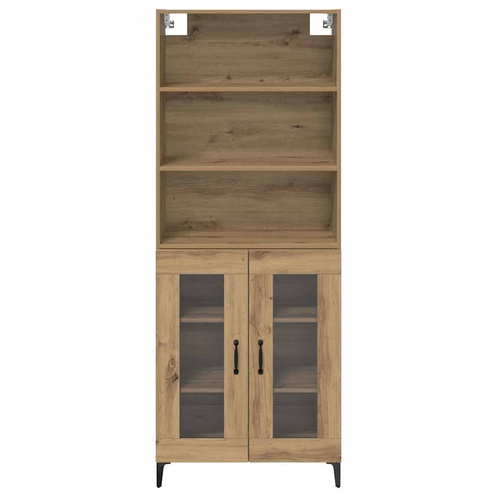 Bufet Stejar Artizanal 69,5 x 34 x 180 cm Lemn compozit - WALTI WALTI