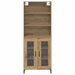 Bufet Stejar Artizanal 69,5 x 34 x 180 cm Lemn compozit - WALTI WALTI