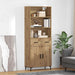 Bufet Stejar Artizanal 69,5 x 34 x 180 cm Lemn compozit - WALTI WALTI
