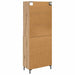 Bufet Stejar Artizanal 69,5 x 34 x 180 cm Lemn compozit - WALTI WALTI