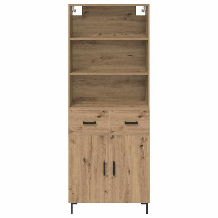 Bufet Stejar Artizanal 69,5 x 34 x 180 cm Lemn compozit - WALTI WALTI