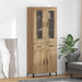 Bufet Stejar Artizanal 69,5 x 34 x 180 cm Lemn compozit - WALTI WALTI