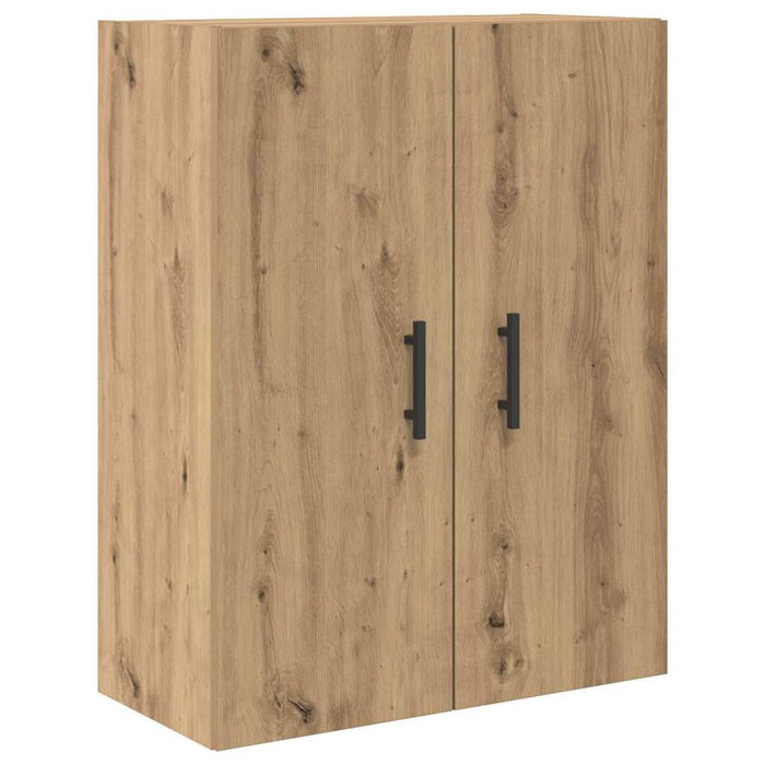 Bufet 2 pcs Stejar Artizanal Lemn Stratificat și Sticlă - WALTI WALTI