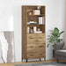 Bufet Stejar Artizanal 69,5 x 34 x 180 cm Lemn compozit - WALTI WALTI