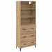 Bufet Stejar Artizanal 69,5 x 34 x 180 cm Lemn compozit - WALTI WALTI