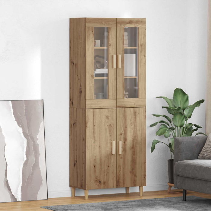 Bufet Stejar Artizanal 69,5 x 34 x 180 cm - WALTI WALTI