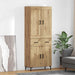Bufet 2 buc. Stejar Artizanal 69,5 x 34 x 180 cm Lemn prelucrat - WALTI WALTI