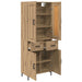 Bufet 2 buc. Stejar Artizanal 69,5 x 34 x 180 cm Lemn prelucrat - WALTI WALTI