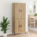 Bufet Stejar Artizanal 69,5 x 34 x 180 cm Lemn compozit - WALTI WALTI
