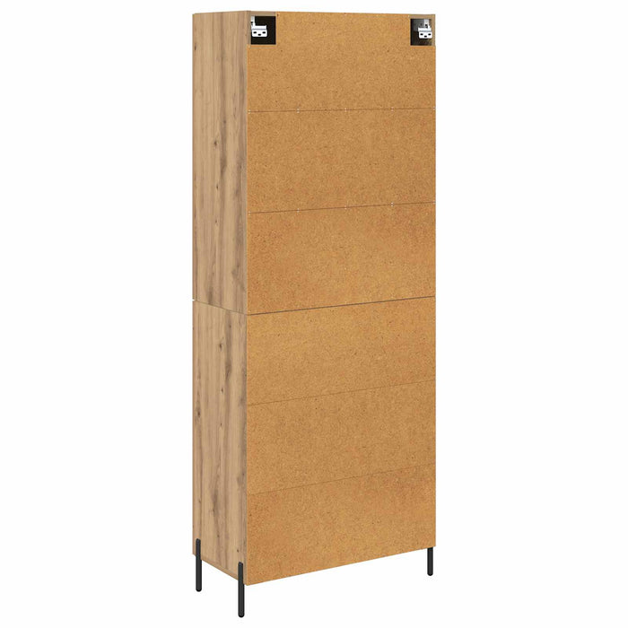 Bufet Stejar Artizanal 69,5 x 34 x 180 cm Lemn compozit - WALTI WALTI