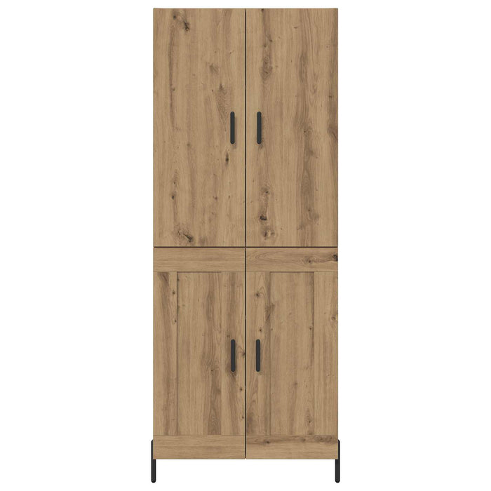 Bufet Stejar Artizanal 69,5 x 34 x 180 cm Lemn compozit - WALTI WALTI