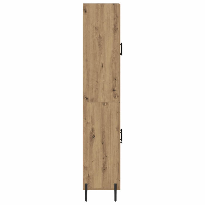 Bufet Stejar Artizanal 69,5 x 34 x 180 cm Lemn compozit - WALTI WALTI