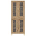 Bufet Stejar Artizanal 69,5 x 34 x 180 cm Lemn compozit - WALTI WALTI