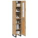 Bufet Stejar Artizanal 34,5 x 34 x 180 cm Lemn compozit - WALTI WALTI