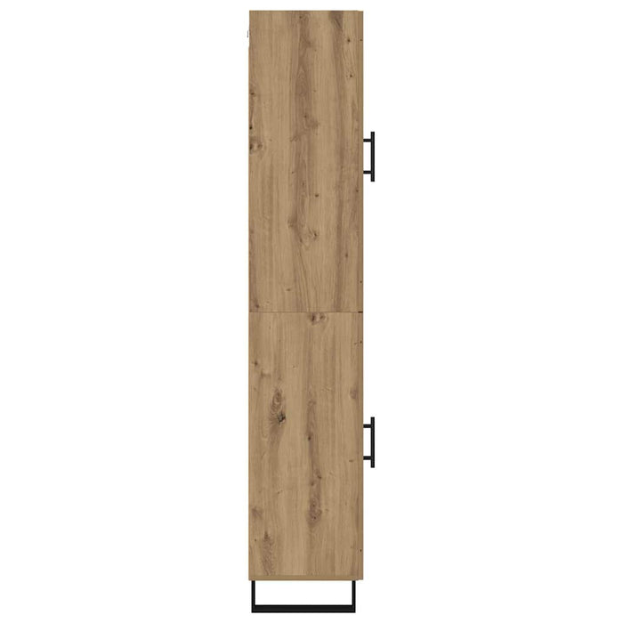Bufet Stejar Artizanal 34,5 x 34 x 180 cm Lemn compozit - WALTI WALTI