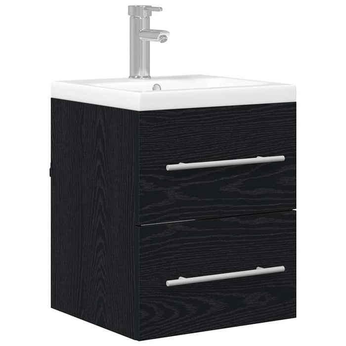 Dulap pentru Chiuveta de Baie Stejar Negru 41 x 38,5 x 48 cm - WALTI WALTI