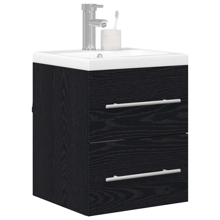 Dulap pentru Chiuveta de Baie Stejar Negru 41 x 38,5 x 48 cm - WALTI WALTI