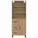 Bufet cu sertar 2 pcs Stejar Artizanal Lemn compozit - WALTI WALTI