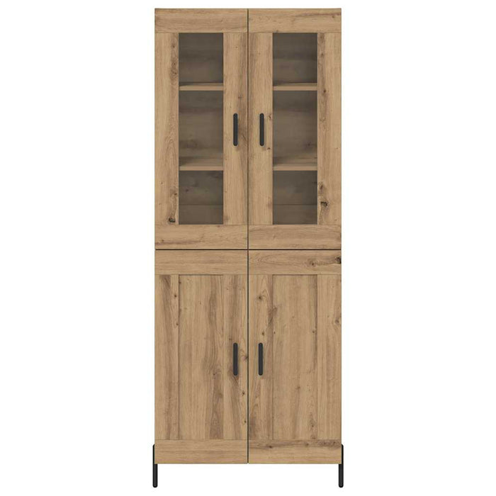 Bufet Stejar Artizanal 69,5 x 34 x 180 cm Lemn compozit - WALTI WALTI