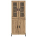 Bufet Stejar Artizanal 69,5 x 34 x 180 cm Lemn compozit - WALTI WALTI