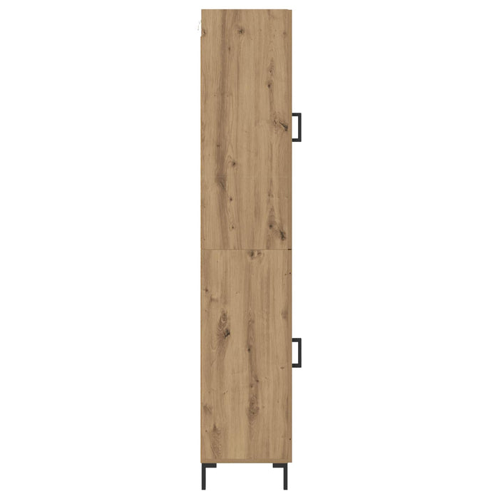 Bufet Stejar Artizanal 69,5 x 34 x 180 cm Lemn compozit - WALTI WALTI