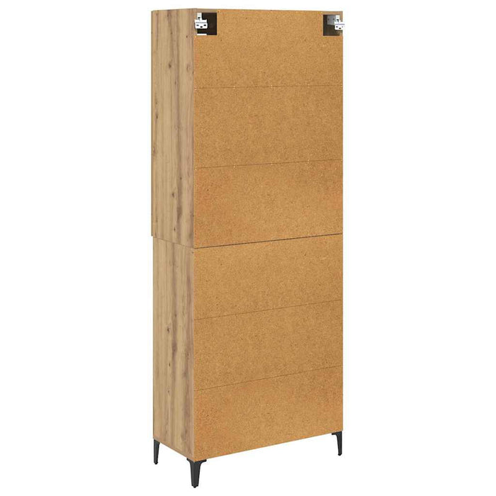 Bufet Stejar Artizanal 69,5 x 34 x 180 cm Lemn compozit - WALTI WALTI