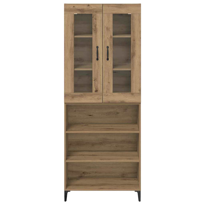 Bufet Stejar Artizanal 69,5 x 34 x 180 cm Lemn compozit - WALTI WALTI