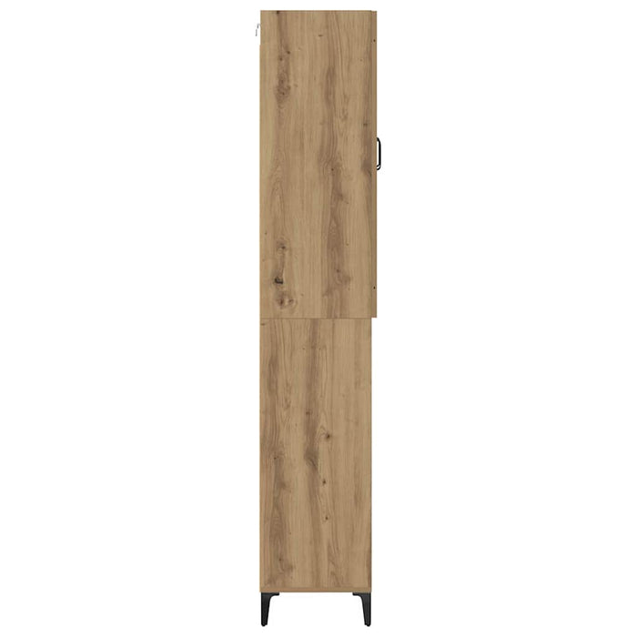 Bufet Stejar Artizanal 69,5 x 34 x 180 cm Lemn compozit - WALTI WALTI