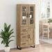 Bufet cu sertar 2 pcs Stejar Artizanal Lemn compozit - WALTI WALTI