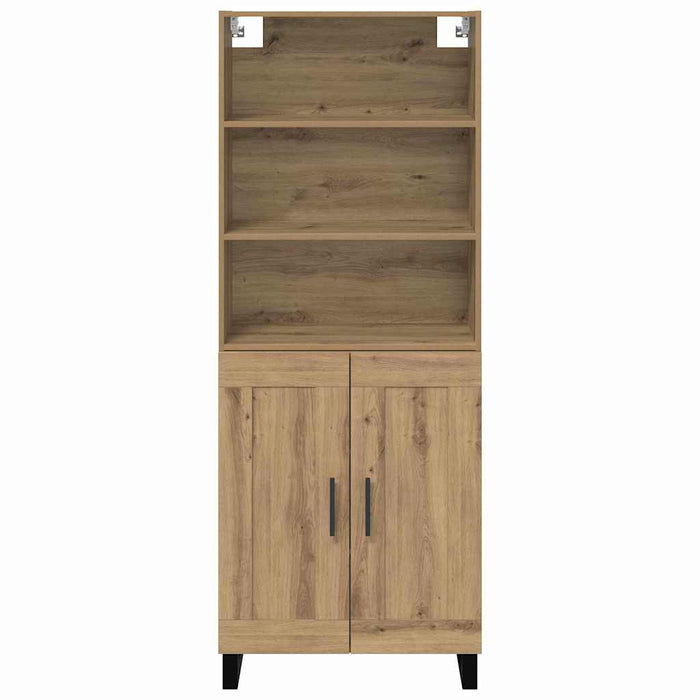 Bufet 2 pcs Stejar Artizanal Lemn compozit - WALTI WALTI
