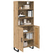 Bufet 2 pcs Stejar Artizanal Lemn compozit - WALTI WALTI