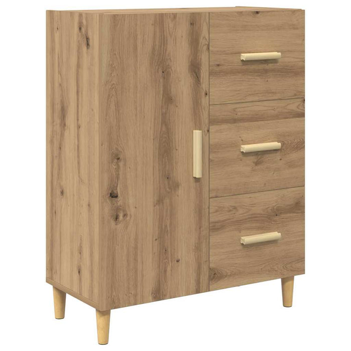 Bufet Stejar Artizanal 69,5 x 34 x 180 cm Lemn compozit - WALTI WALTI