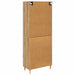 Bufet Stejar Artizanal 69,5 x 34 x 180 cm Lemn compozit - WALTI WALTI