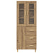 Bufet Stejar Artizanal 69,5 x 34 x 180 cm Lemn compozit - WALTI WALTI
